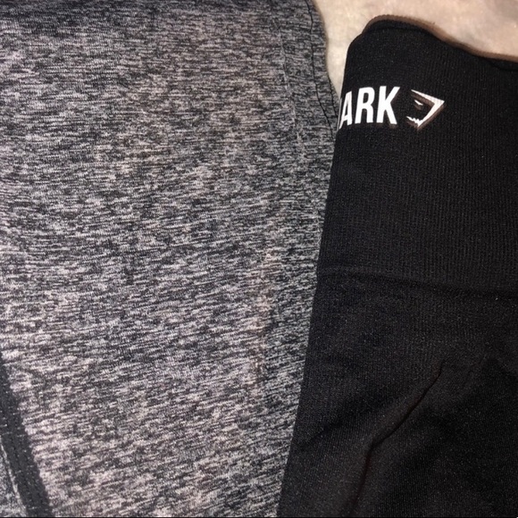 NWOT Gymshark two toned high waisted leggings - Picture 3 of 3